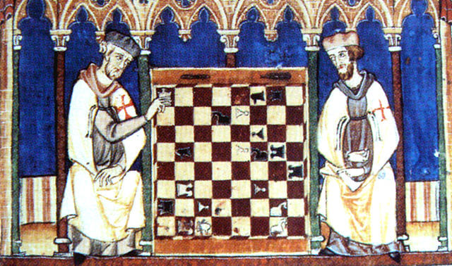 history of chess, chess origin, templars chess